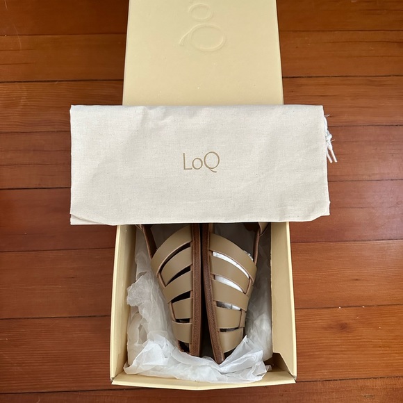 Loq Rio Sandals in Taupe - Picture 7 of 8
